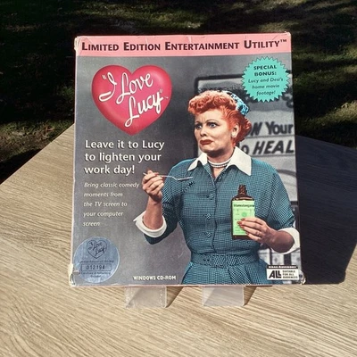 I Love Lucy Limited Edition Entertainment Utility Windows CD-ROM Numbered - Image 1 of 4