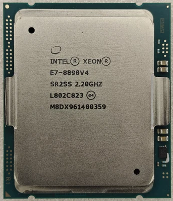Intel Xeon E7-8890 V4 (SR2SS) 2.20Ghz 24-Core LGA2011 165W 60MB CPU - Immagine 1 di 2