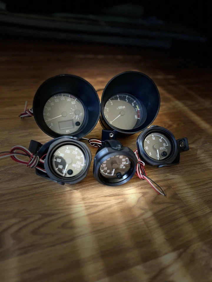 Soportes de montaje de calibre Speedhut Datsun 240Z 260Z 280Z (3 medidores accesorios) Foto 1 de 4