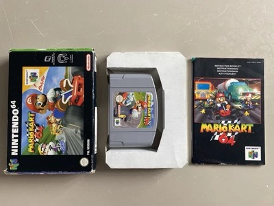 Mario Kart 64, Nintendo 64, N64, PAL, Boxed, Complete - Image 1 of 4