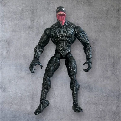 Boneco Marvel Legends Spider-Man 3 Movie Venom 2008 7" Hasbro Sand Man BAF Wave  - Imagem 1 de 3
