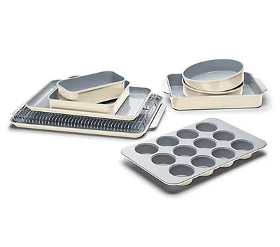 Mega Conjunto de Bakeware Caraway Home – Cerâmica Antiaderente Não Tóxica – Cofre para Forno - Imagem 1 de 4