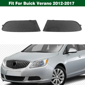 Par de cubiertas de inserción de rejillas exteriores para parachoques inferiores delanteras para Buick Verano 2012-2017 - Imagen 1 de 10