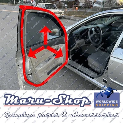 Vedação de borracha para porta lateral FR/LH para 5/04~09 Kia Spectra/Spectra5 - Imagem 1 de 2