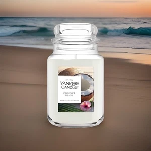 Yankee Candle Large Jar Candle- Coconut Beach (22 oz) - Picture 1 of 1