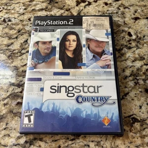 SingStar: Country (Sony PlayStation 2, 2008) TESTED! - Picture 1 of 10
