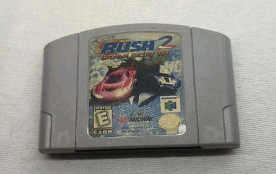 Rush 2: Extreme Racing EUA Nintendo 64 N64 OEM cartucho autêntico somente.  Raro - Imagem 1 de 2