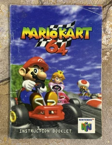 Mario Kart 64 Manual (USA) - Nintendo 64 **AUTÉNTICO, VER DESC** - Imagen 1 de 6