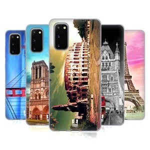 HEAD CASE DESIGNS CON DIBUJO DE 3 FUNDAS DE GEL SUAVE PARA TELÉFONOS SAMSUNG 1 - Imagen 1 de 15
