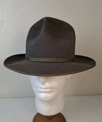 Vintage 50's John B. Stetson Company Royal Stetson Stratoliner Hat Size 7 1/4 - Image 1 of 4
