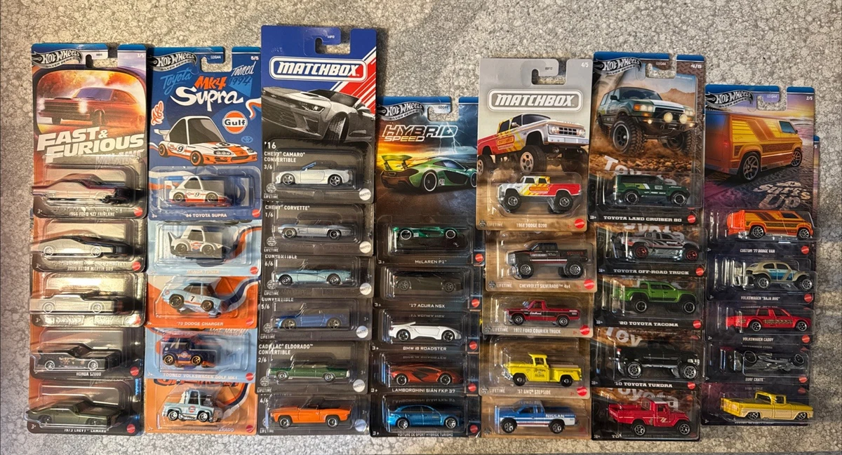 Hot Wheels Fast & Furious Toyota Diecast Cars, Trucks & Vans for