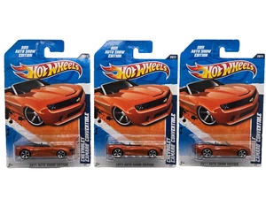 Hot Wheels Chevrolet Camaro Cabrio 2011 Chicago Auto Show Edition LOTTO di 3 - Foto 1 di 10