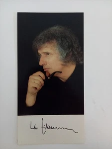 Udo Zimmermann - Komponist - original Autogramm - ca. 20x10cm - Autogrammkarte - Bild 1 von 1