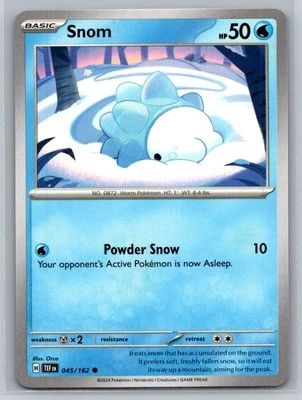 Snom #045/162 SV05: Temporal Forces Common - Pokemon Cards G36 - Image 1 of 2