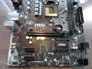 MSI H110M ECO MS-7994 Mainboard LGA 1151 GEN.6/7 H110 2x DDR4 mATX VGA DVI HDMI - Bild 1 von 4