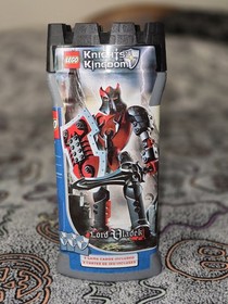 NEW 2005 LEGO Knights Kingdom 7.5" Tall Figure Evil Knight LORD VLADEK 8795