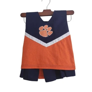L Clemson Cheerleader Top And Skort - Picture 1 of 5
