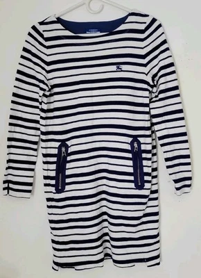 Burberry London Blue Label Women Dress Stripe Size 38 M - Image 1 of 4