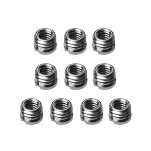 10pcs Tripod Screw Adapter 1/4" Female to 3/8" Male Thread Converter Reducer