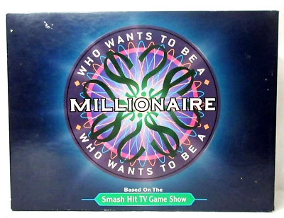 WHO WANTS TO BE A MILLIONAIRE? Game 12 to Adult 2-5 Players 2000 Complete - Image 1 of 4