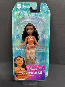Mattel Disney Princess MOANA 4 Inch SMALL DOLL HLW72 - NEW In Package - Picture 1 of 4