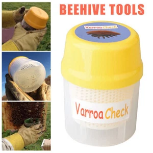 Bienenstock varroa check varroa shaker imkerei imkermilbenmessung . - Bild 1 von 7