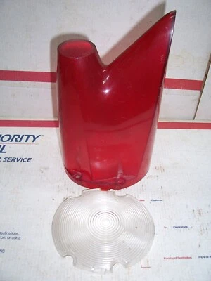 Lámpara de luz trasera Mercury Meteor 1963 OEM lente luz trasera lámpara trasera S-33 S33 63 Foto 1 de 4