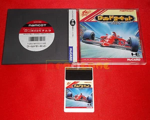 WORLD CIRCUIT RACING Pc Engine Hu-Card Versione Giapponese - USATO - DO - Foto 1 di 1
