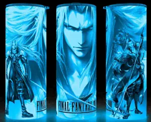 Glow in the Dark Final Fantasy 7 Sephiroth One Winged Angel Cup Mug Tumbler 20oz - Picture 1 of 4