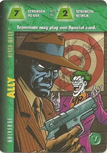 Marvel OVERPOWER Ally Universe - Black Mask Joker 7S 2S DC - Picture 1 of 1