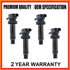 4 Hyundai Accent Ignition Coil i20 i30 2009-2016 G4FC G4FA 1.4L 1.6L - Picture 1 of 3