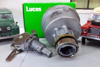 Land Rover Series 2 2a 3 Gen Lucas 575081 PRC2670 Diesel Ignition Switch & Keys - Image 1 of 3
