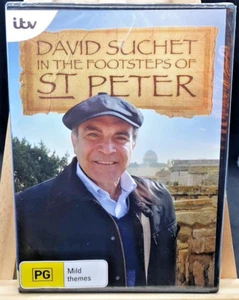 David Suchet In The Footsteps Of St Peter - New Sealed/ Region 4 DVD Documentary - Picture 1 of 2