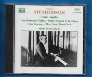 Wilhelm Stenhammar Piano Works CD Naxos Records 1998 NM or M- - Imagen 1 de 3
