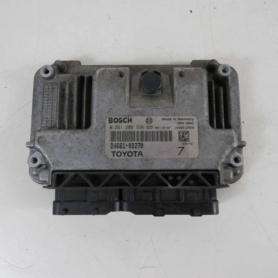 Centralina motore ECU 0261208936 Toyota Yaris Mk2 2005-2011 (41681 K-9-A-3) Foto 1 de 1