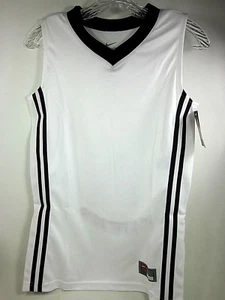 MAILLOT DE BASKETBALL NIKE BOYS YOUTH TEAM BASELINE BLANC/NOIR TAILLE GRAND 30 $ - Photo 1/7