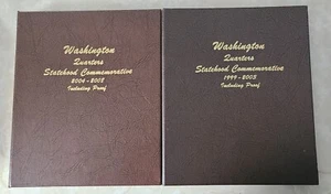 1999 - 2008, P D S & S Silver State Quarters, Uncirculated, in 2 Dansco Albums - Picture 1 of 14