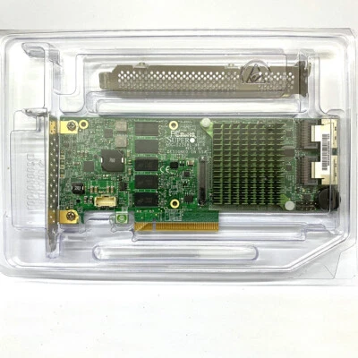 AOC-S2208L-H8IR SUPERMICRO SAS 2208 8Port 6Gb/s SATA/SAS PCI-e RAID Controller - Bild 1 von 4