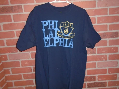 PHILADELPHIA UNION MENS SOCCER TSHIRT ADULT XLARGE Cover