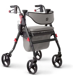 Medline Empower Rollator Walker with Memory Foam Seat - Picture 1 of 4