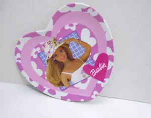 Barbie heart shaped plastic plate Zakk Designs vintage 1990s - Picture 1 of 5