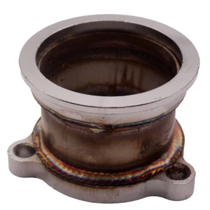 Turbo Downpipe Adapter Flange 3 bolt T3 2.5" to 2.5" V-Band Adapter For GT2560R - Picture 1 of 8