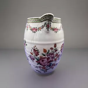 Antique Chinese Export Famille Rose Porcelain Cider Pitcher c. 1780 - Picture 1 of 7