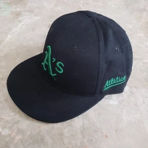 Oakland A's X Chevorlet Snapback Hat Black SGA Hispanic Heritage Baseball Cap - Bild 1 von 13