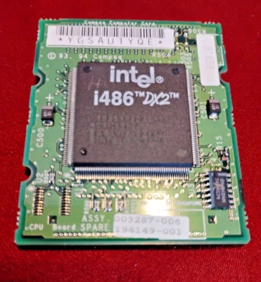 Intel 486-DX2 CPU for Compaq LTE Elite 4/40 CX Laptop - Image 1 of 2