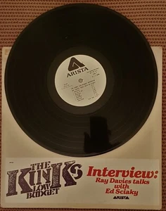 KINKS LOW BUDGET INTERVIEW USA PROMO-ONLY 12 INCH VINYL, FROM 1979 - Picture 1 of 1