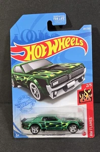 2021 Hot Wheels Super Treasure Hunt 68 Mercury Cougar - Picture 1 of 6