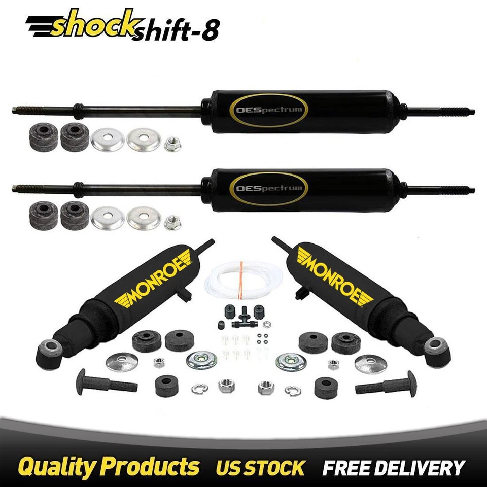 Amortiguador delantero y trasero apto para Chevrolet Corvette 4.6L 1957 1958 1959 1960 1961 Foto 1 de 1