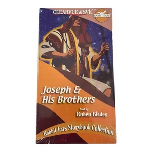 Joseph and His Brothers - Sealed Rabbit Ears VHS - Narrated by Ruben Blades - Picture 1 of 2