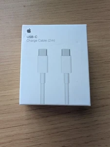 Apple Original USB-C Charge Cable (2 meters) - NEW, Sealed in Box - Photo 1 sur 1